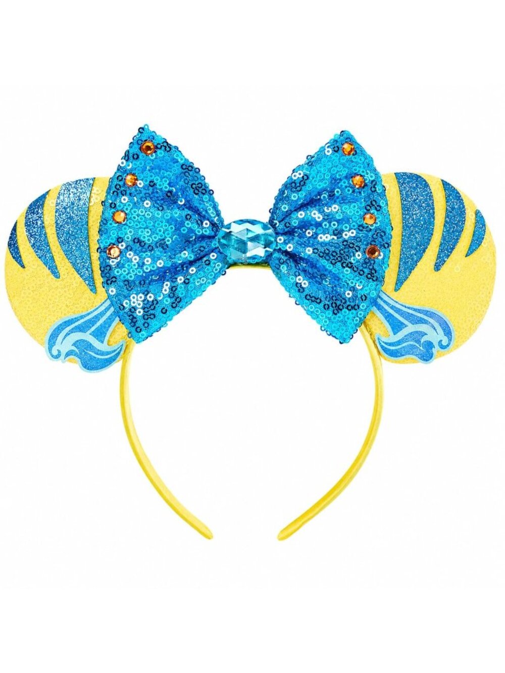Kids Girls Blue Yellow Mickey Mouse Costume Hair Headband for Cosplay